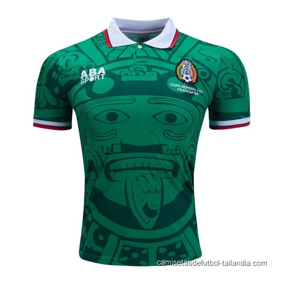 1ª Camiseta Mexico Retro 1998 - Haga un click en la imagen para cerrar